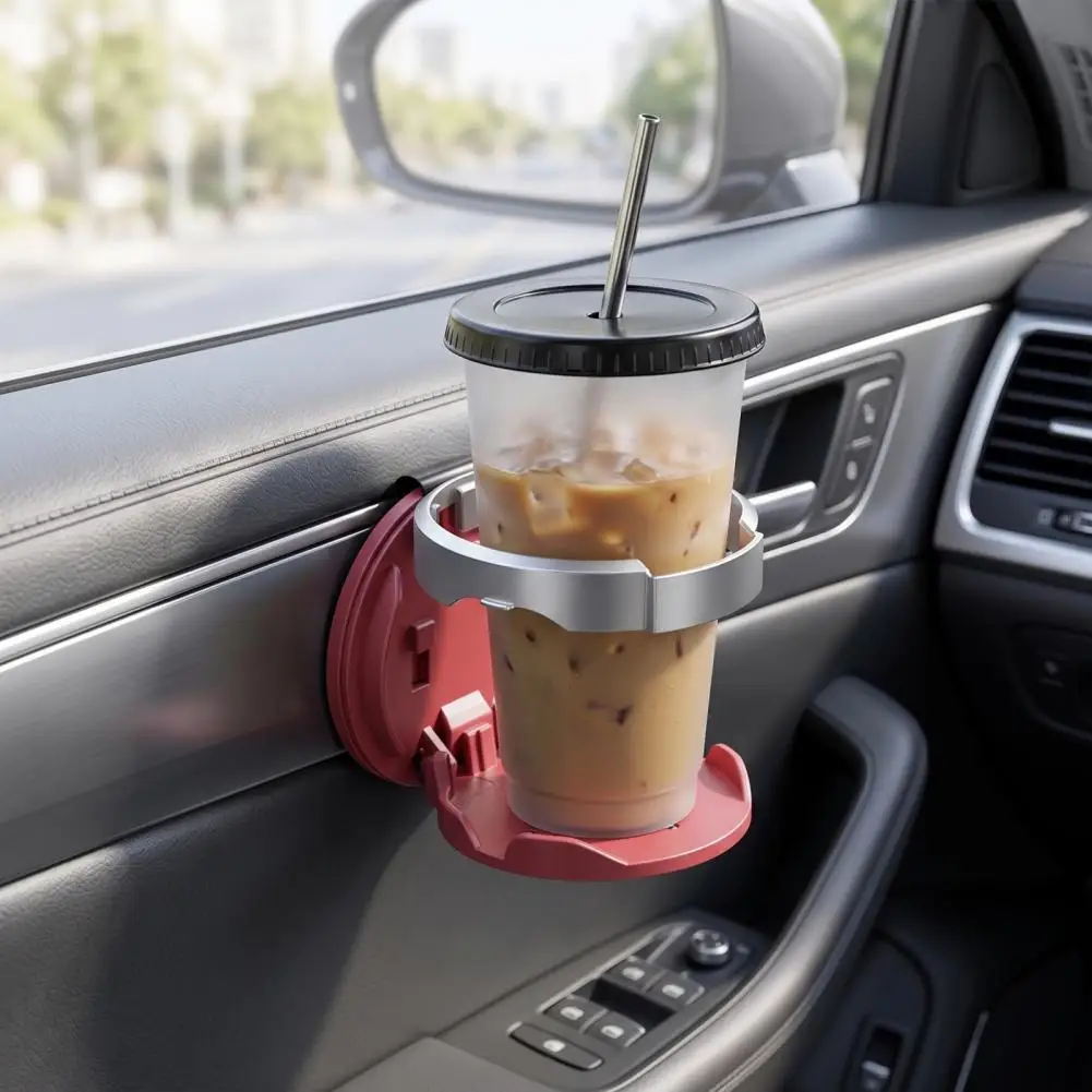 Faltbarer Auto-Getränkehalter für die Türverkleidung, Verstellbarer Automobil-Getränkeorganizer Platzsparend für Flaschen, Becher und Kaffeetassen – Detail 39
