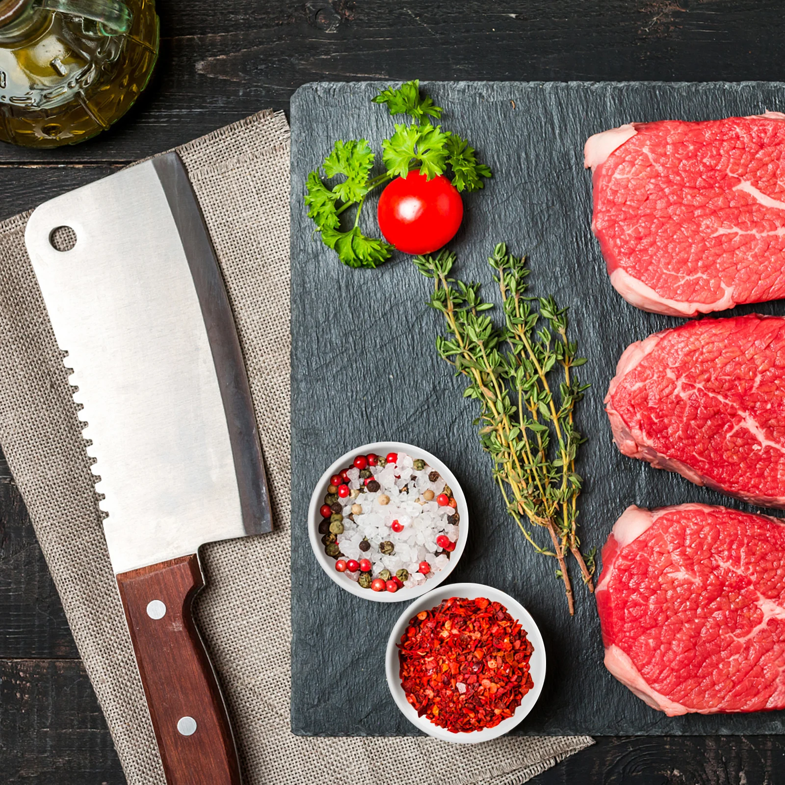 

Cabilock 10pcs Plastic Sauce Dishes Dipping Bowls Seasoning Dish Saucer Appetizer Plates for Restaurant Home (White)