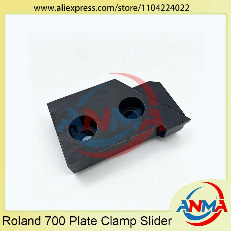 1Piece Man Roland 700 Plate Clamp Slider Offset Printing Machine Spare Parts R700 Auto Plate Loading Guide Block