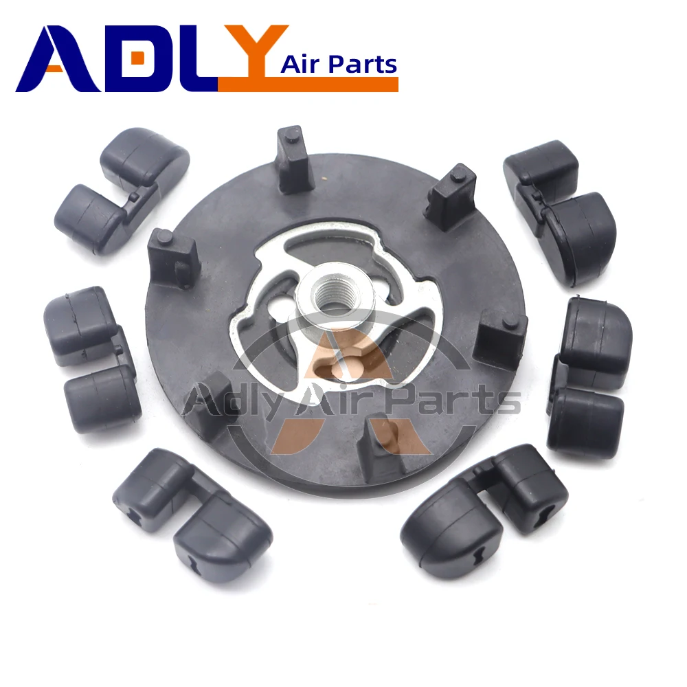 ل BMW E90 E91 E92 323 325 330 E60 525 523 328i 7SEU17C التيار المتناوب قابض الضاغط محور ث/لوحة 64526956716 64529122618 64526918753