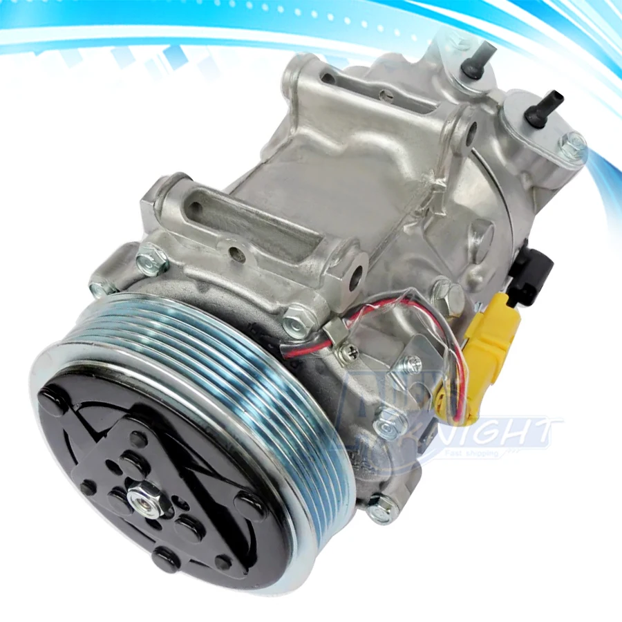 Sanden SD7C16 compresseur ca pour Peugeot 1.6 2012 307 308 807 607 406 citroën C4 Berlingo 9825868180 6453QN 6453QL 6453ZA
