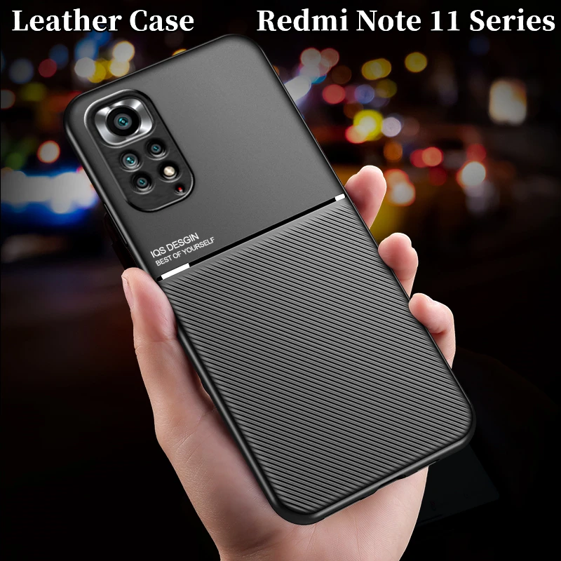 ShockProof Case For Redmi Note 11 10 12 11E Pro Plus 5G 12S 12C 11S 10S 10C Magnet Silicone Case Phone Back Cover Funda Coque