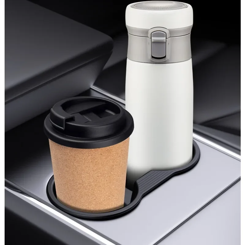 1PC Suitable For Tesla Model 3/Y Central Control Cup Holder Fit Together Stable Storage Limiter Arrangement Fixed Beverage EP CN