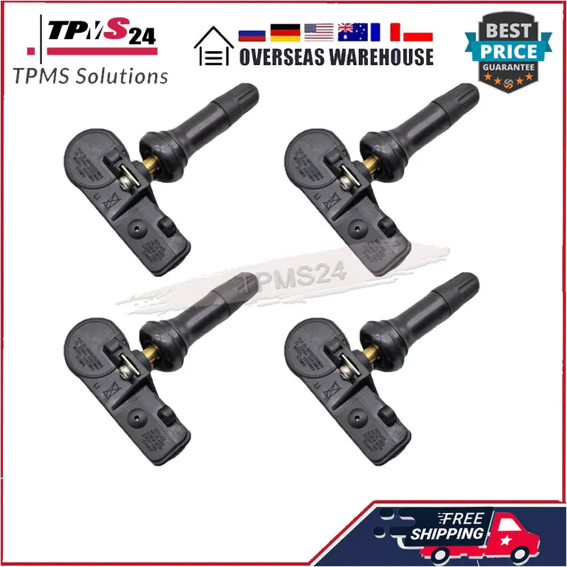 4X For Buick Enclave Chevrolet Aveo Captiva Sport Tahoe GMC Savana Yukon XL 315MHz Tire Pressure Sensors 20923680 13586335