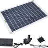 50W 12V 저소음 태양열 워터 펌프 키트 태양열 구동 조류 목욕 태양 분수 정원 풀 연못 분수 펌프 관개 펌프 2