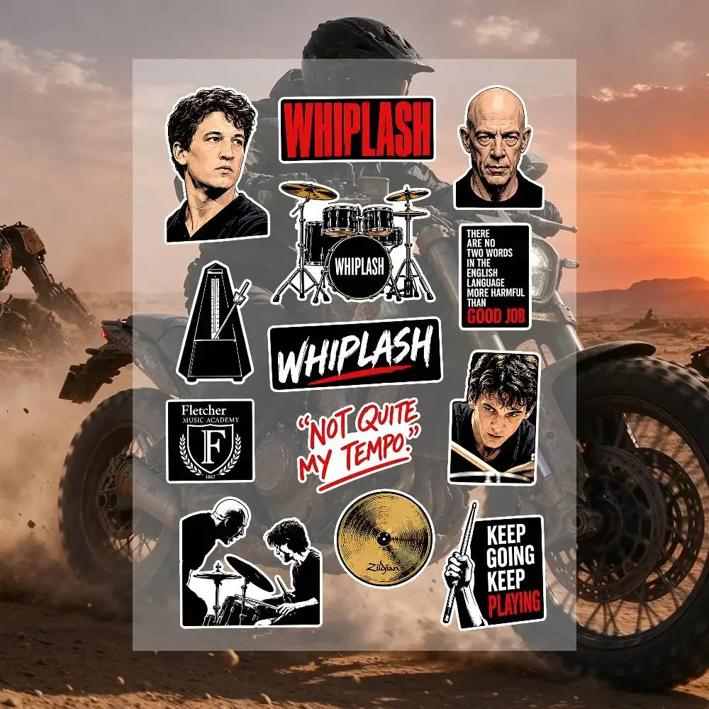W-Whiplash Stickers Moto Sticker Auto Body Bumper Windows Motorcycle Laptop Walls Vinyl Decal Car Tuning Accessories