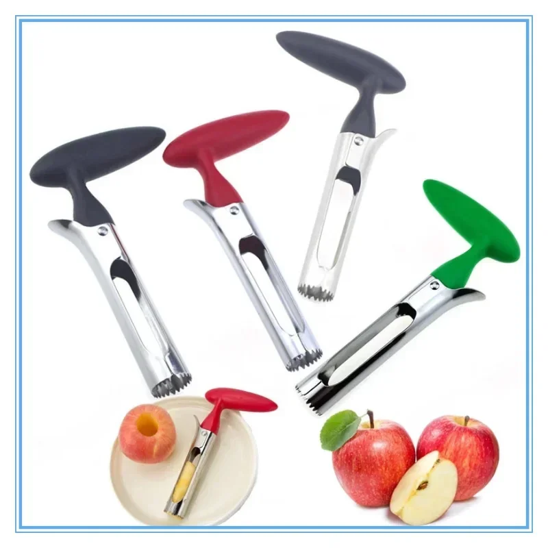 Stainless Steel Apple Core New Cutter Knife Corers Fruit Slicer Multi-function Cutting Kitchen Tools Vegetable Pear Core Remover