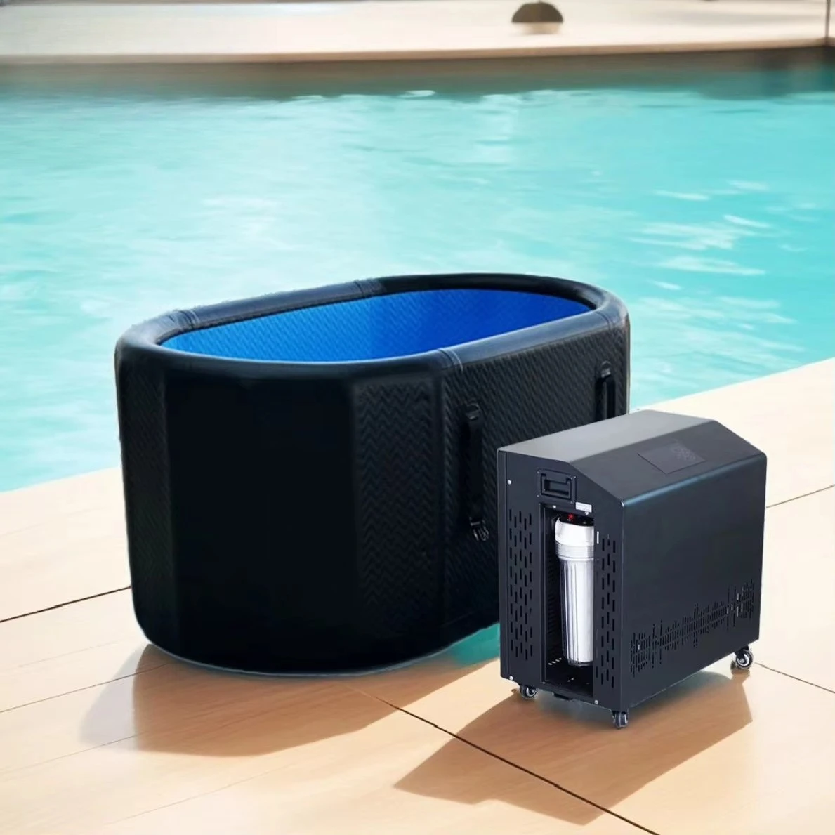 Athlete Fitness Recovery Ice Bath Chiller Cold Plunge Pump Custom