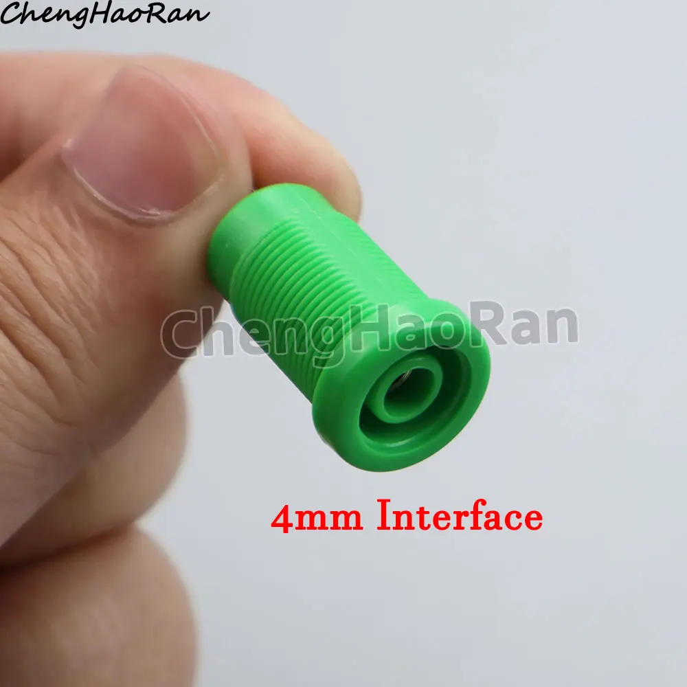 2/5 Pcs 4mm Banana Jack Weibliche Panel Mount Banana Buchse Binding Post Adapter Für 4MM Banana Stecker stecker Reparatur Ersetzen Teile – Detail 5