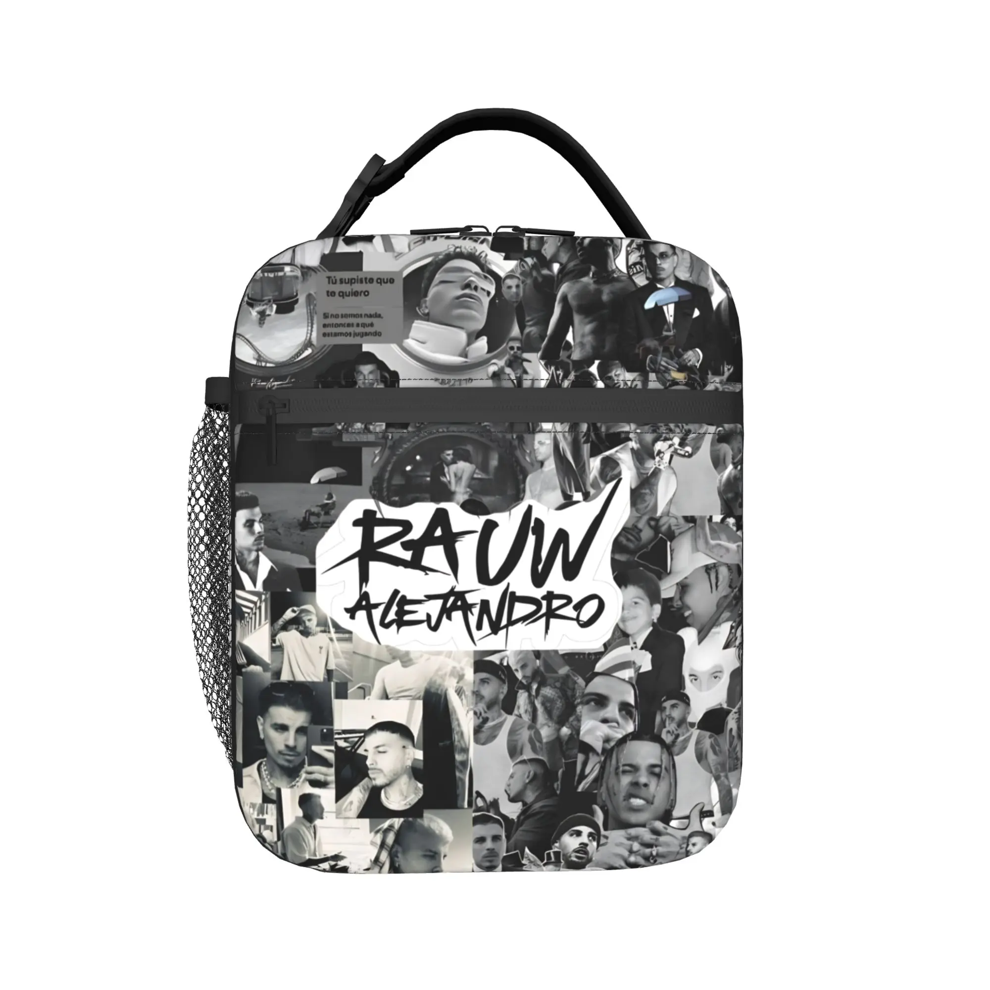 Lunch Box Rauw Alejandro Singer Rapper Accessories  Lunch Food Box Fashion Thermal Cooler Lunch Box For Travel