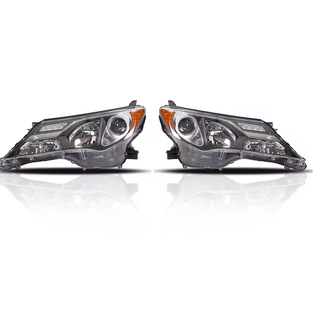 STLF2013-2015 لـ Toyotas Rav 4 المصابيح الأمامية الهالوجين وزينون الولايات المتحدة الأمريكية نوع السيارات الجبهة إكسسوارات الإضاءة أجزاء 81170-OR042 & 81130-OR042