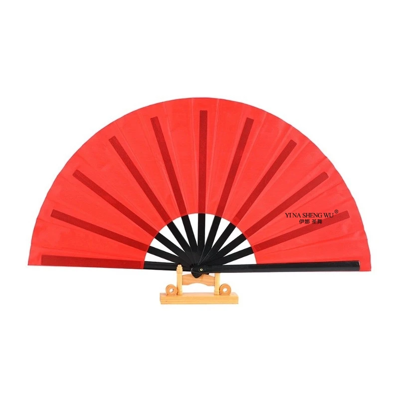 10 Inch Belly Dance Fan Pure Color Plastic Kung Fu Fan Chinese Style Performance Dance Foldable Fan For Kids Adults Wushu fans