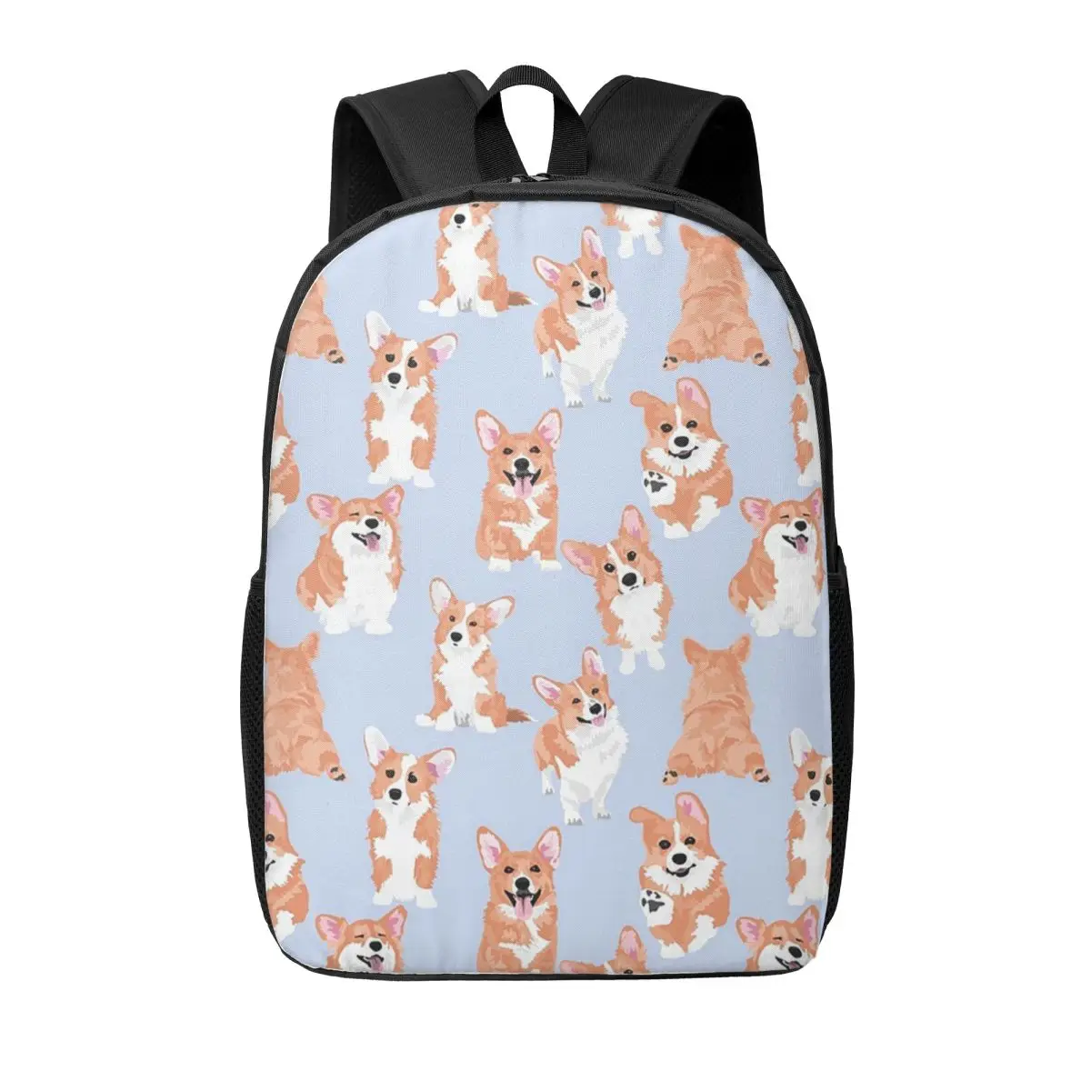 

Женские рюкзаки корги для мальчиков и девочек, сумка для книг, водонепроницаемые детские школьные сумки, портативный рюкзак для ноутбука, сумка на плечо