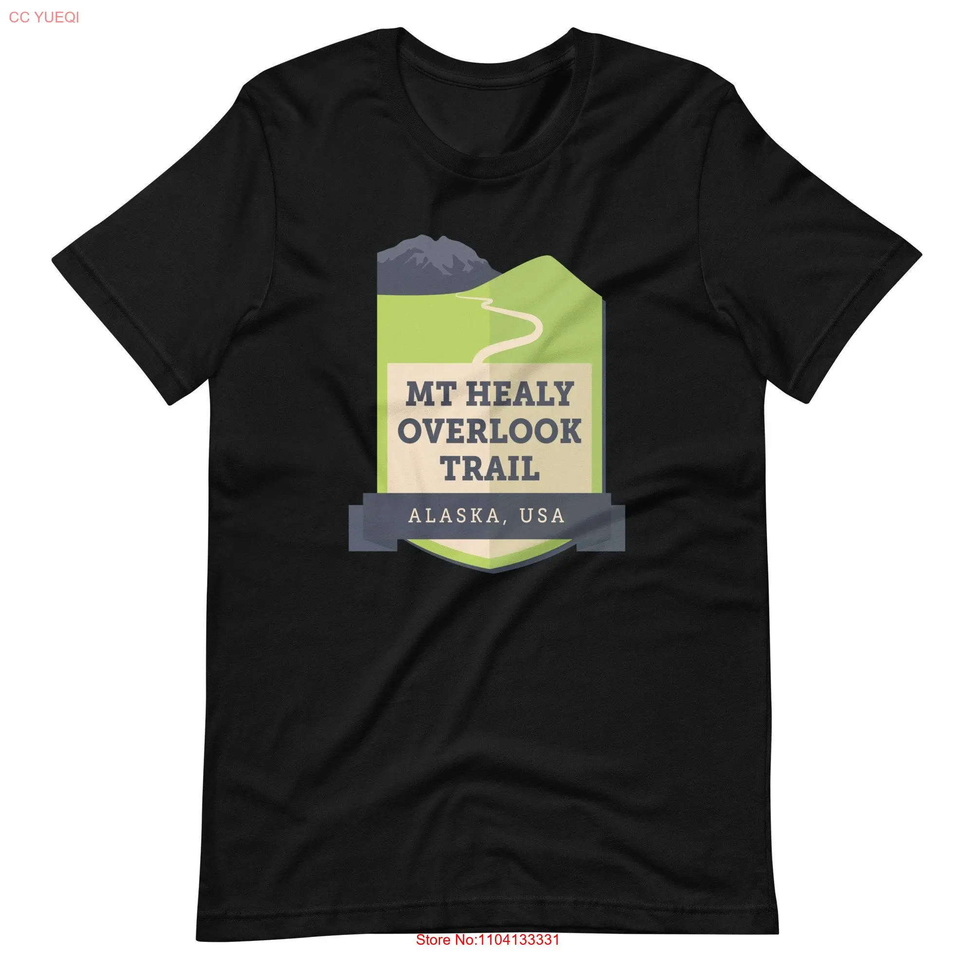 Mt Healy Overlook Trail Alaska USA t shirt long or short sleeves