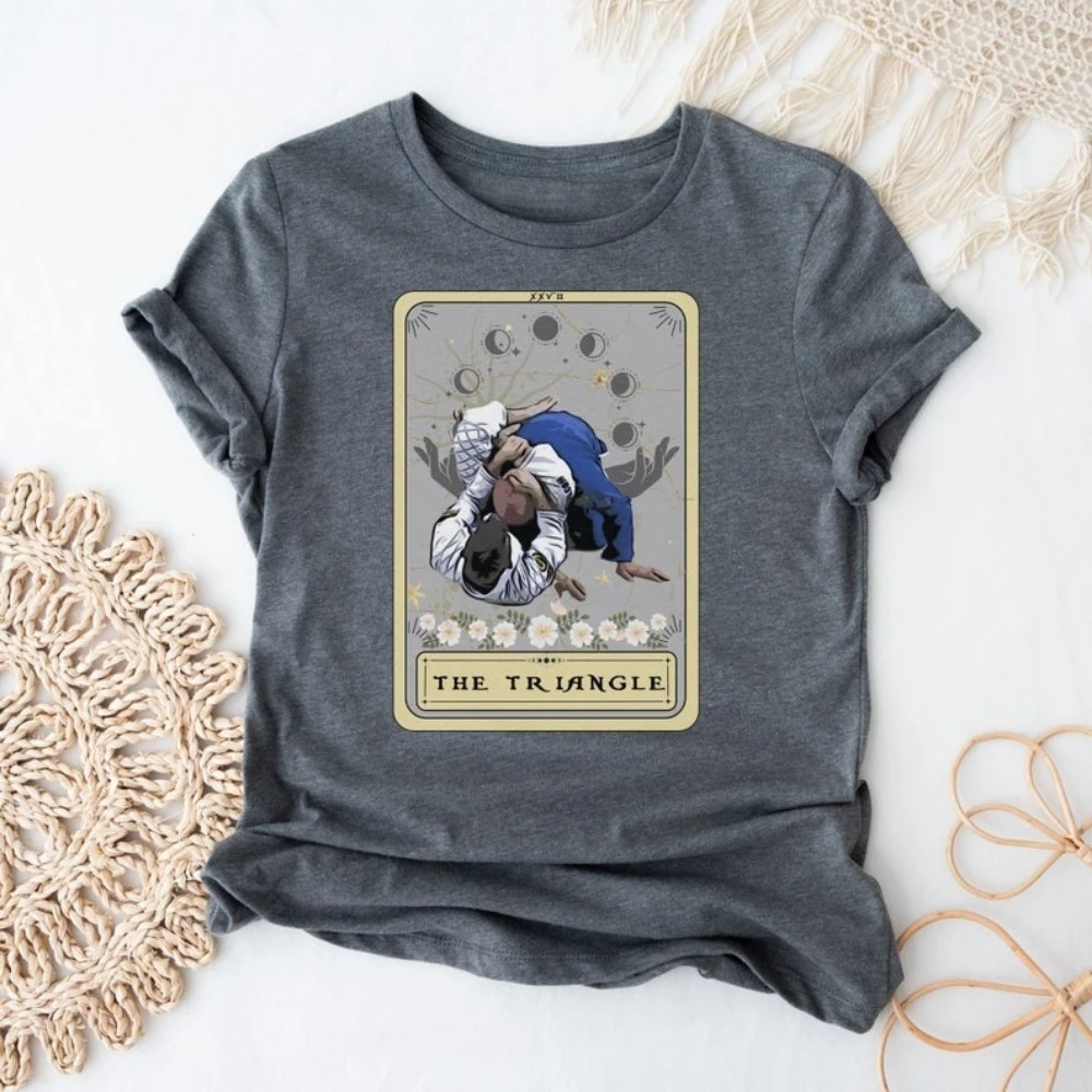 Brazilian Jiu Jitsu T-Shirt Triangle Choke Shirt MMA BJJ T Shirt Brazilian Jiu Jitsu Shirt BJJ Lover Gift  Streetwear