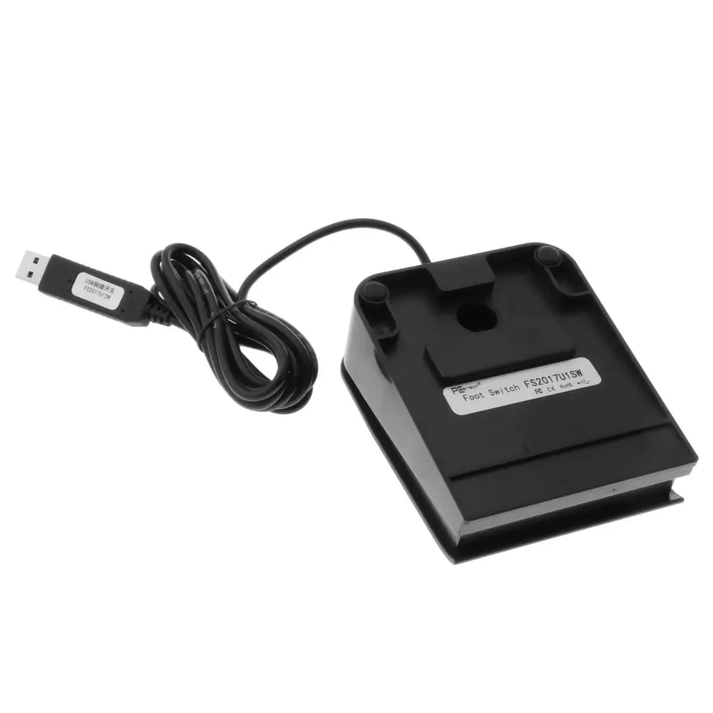USB Foot Switch Action Pedal Free Driver Game Keyboard Keystrokes for PC view 5