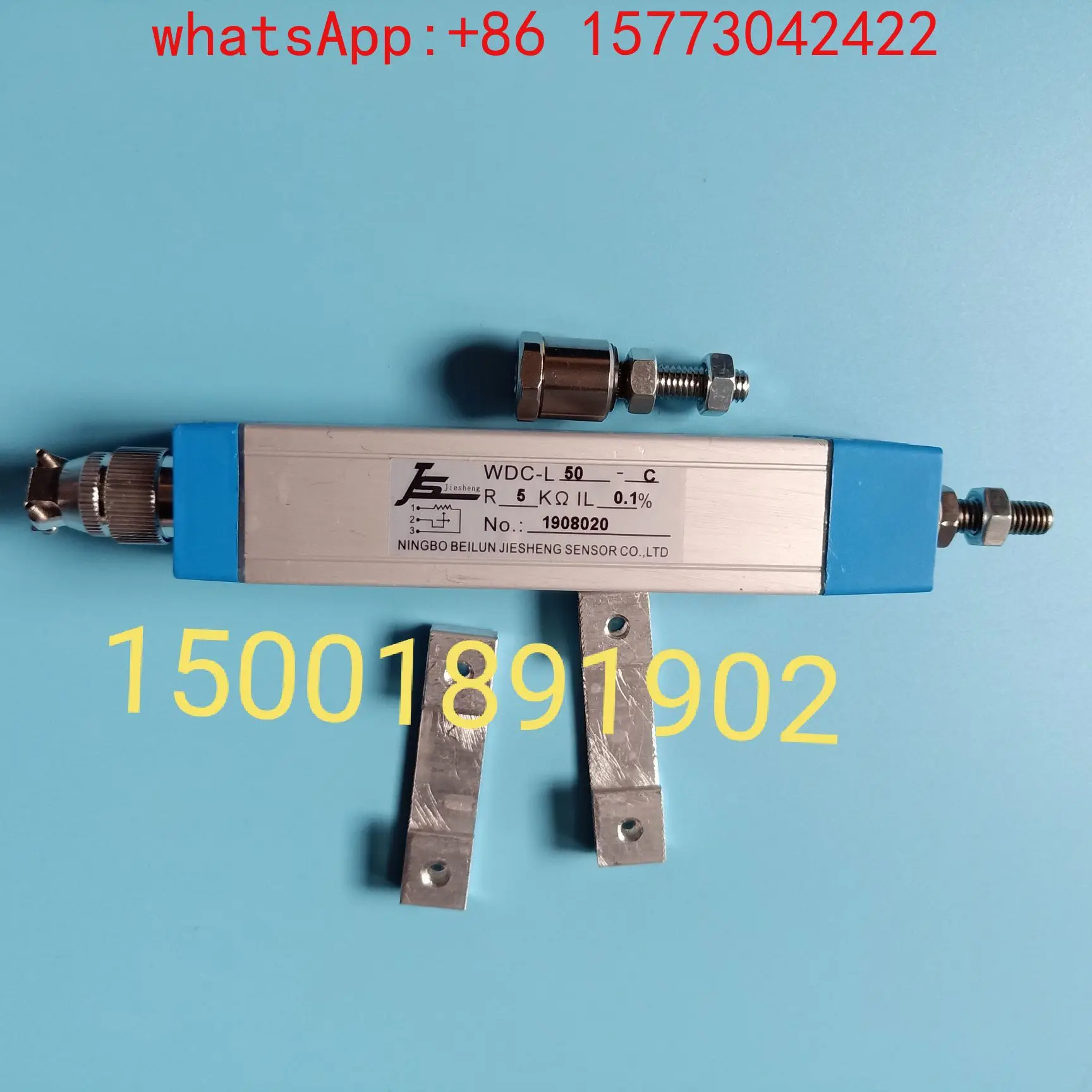 Линейный потенциометр перемещения Jiesheng JS WDC-L50C 5K0.1