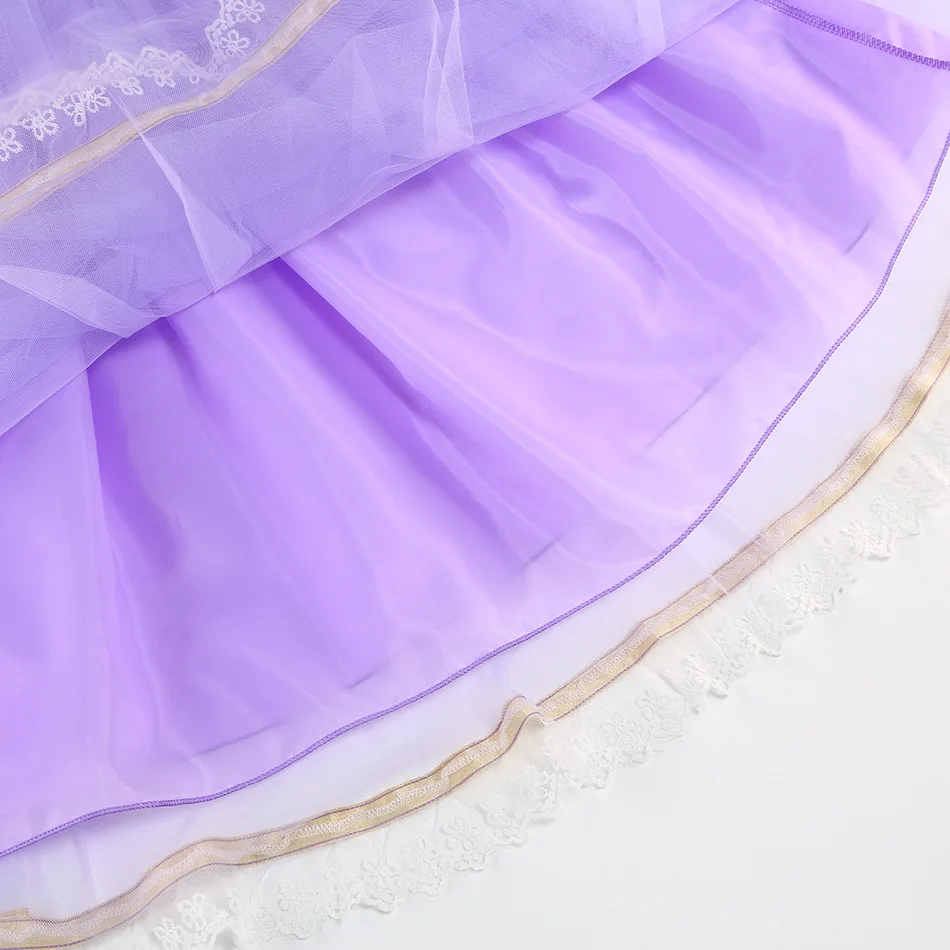 Disfraz de princesa Rapunzel para fiesta, Vestido elegante con flores, novedad de 2021, Vestido para fiesta de Navidad, cumpleaños, Carnaval, disfraz de Rapunzel