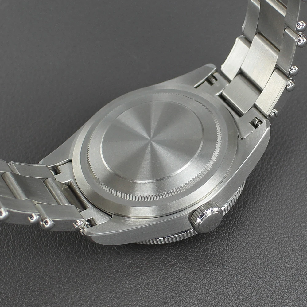 38mm Cassa per orologio in acciaio 316L Cinturini resistenti all'acqua per 4R Nh35 Nh36 Nh38 Nh70 Movimento NH35 Accessori per orologi Vetro zaffiro