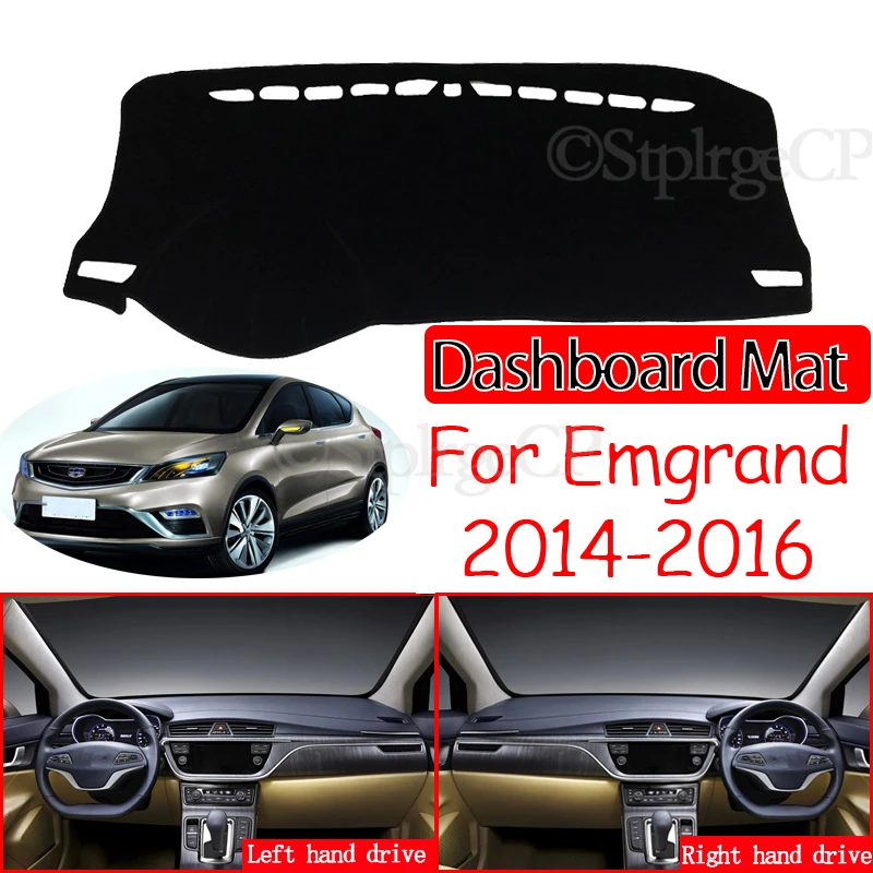 

Anti-Slip Mat Dashboard Cover Pad Sunshade Dashmat Protect Carpet Anti-UV Car Accessories for Geely Emgrand GS 2016 2017 2018