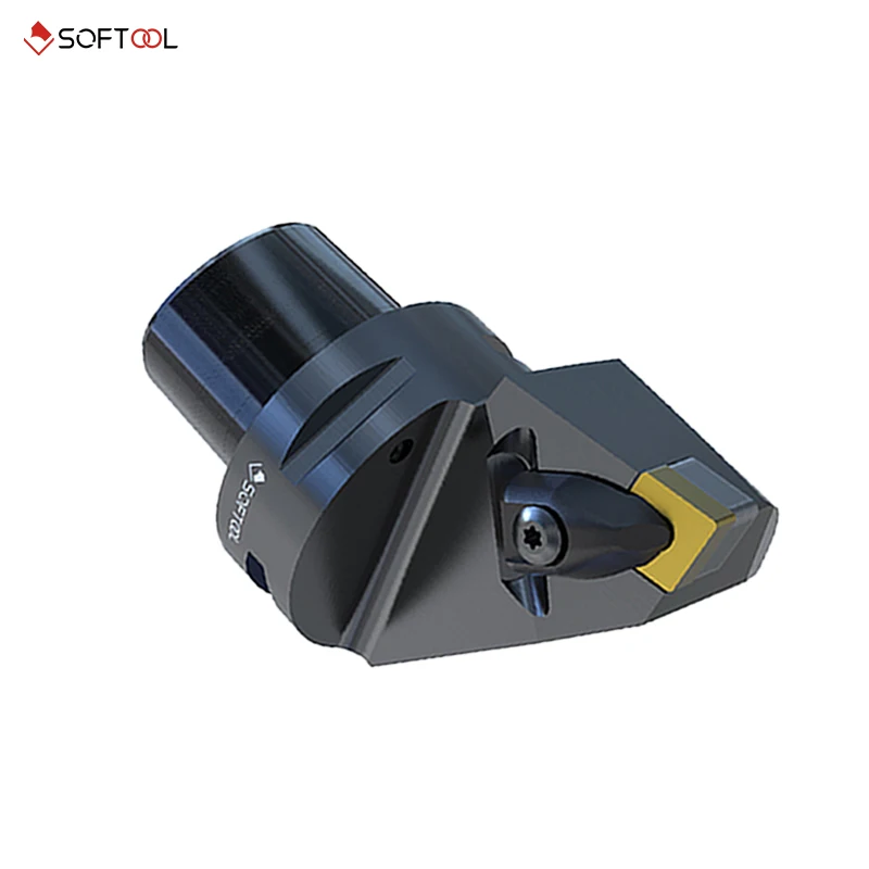 DCLNR/L-Kr 95° PSC40 Turning Tool Holder with Platen Clamping and 0.002mm Accuracy for CNC Machine Lathe