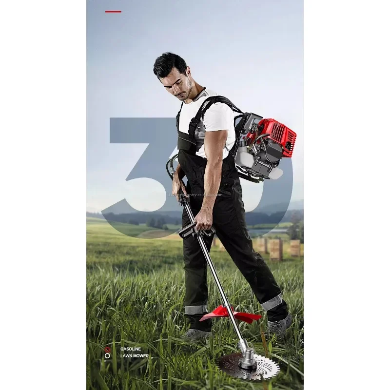 DS-99 Original Factory High Quality 4-stroke Knapsack Multi-functional Mower Mini Power Weeder Grass Cutter Cultivator