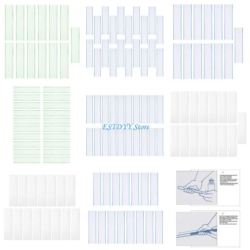 

G6DE Professional Golf Club Grip Tape Strong Adhesion Weather Resistant For Secure Golf Club Handle Maintenance And Repair