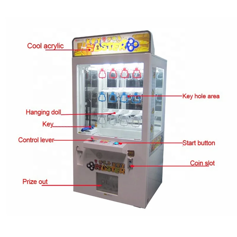 arcade games machines coin operated atm key master game machine maquina de juego key master/key master /master key