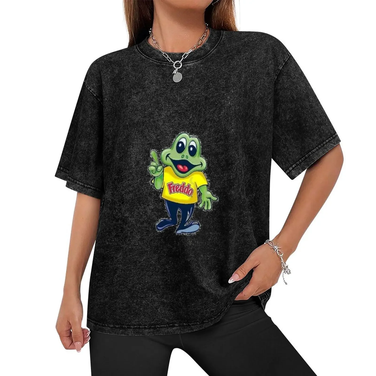 Freddo Frog Old Logo T-Shirt sweat vintage graphic shirts mens workout shirts