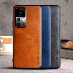 Case for Xiaomi 12 12T Pro Lite 12X 12S Ultra coque Luxury Vintage leather Skin Phone cover funda for xiaomi 12t pro case capa