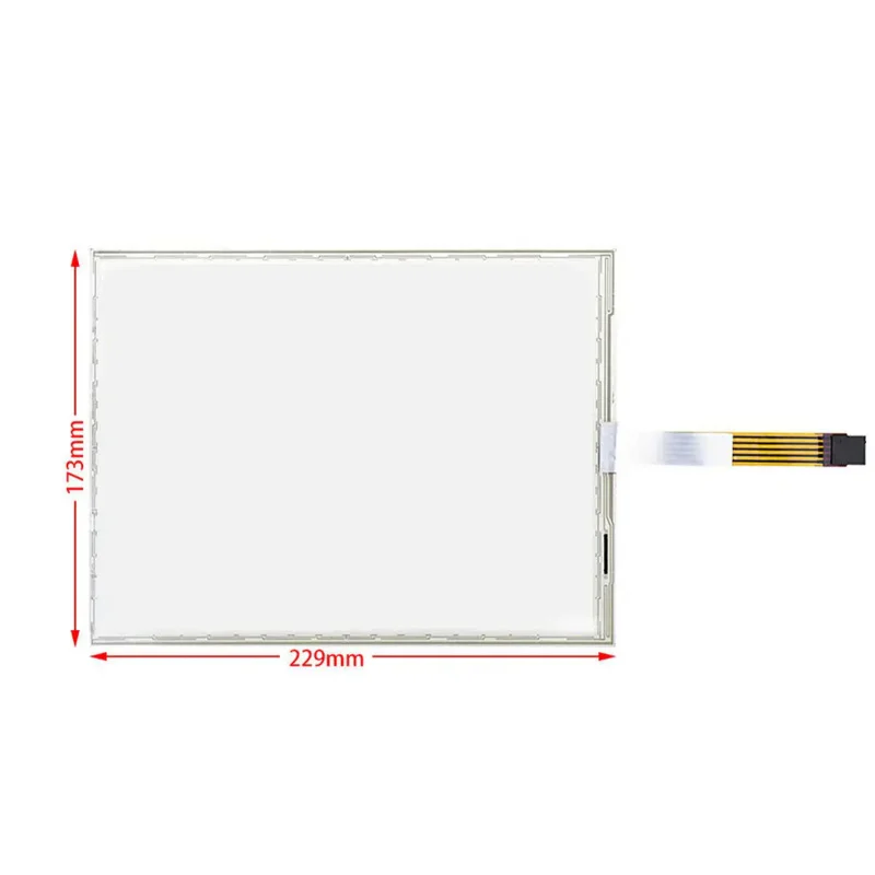 

10.4" A104SN03 Resistive Touch Screen Digitizer Panel 229*173mm 5 wire