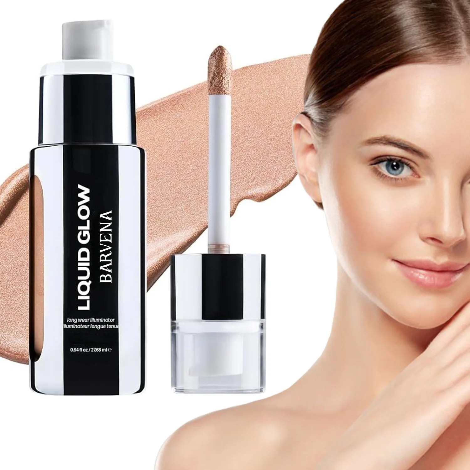 Luminous Concealer Liquid Foundation Makeup Long Wear Liquid Glow Glow Liquide Longue Sticker Face Primer Makeup