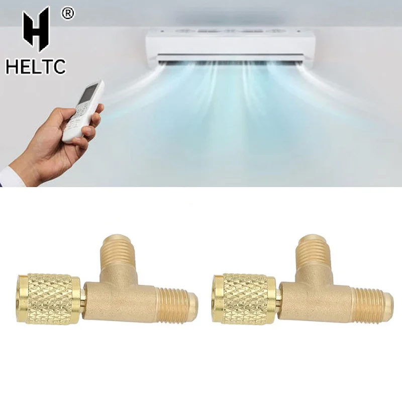 

Адаптер тройника с сердечником клапана 1/4 дюйма SAE, высокопрочный быстроразъемный адаптер для тройника, прочная структура, антикоррозийная, практичная для R22 R12