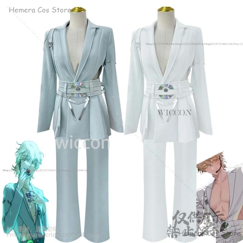 New Anime Luka Cos Alien Stage R7 Costume Wig Fancy Party Clothing Performance Uniform Rings Suit Halloween Christmas Customized