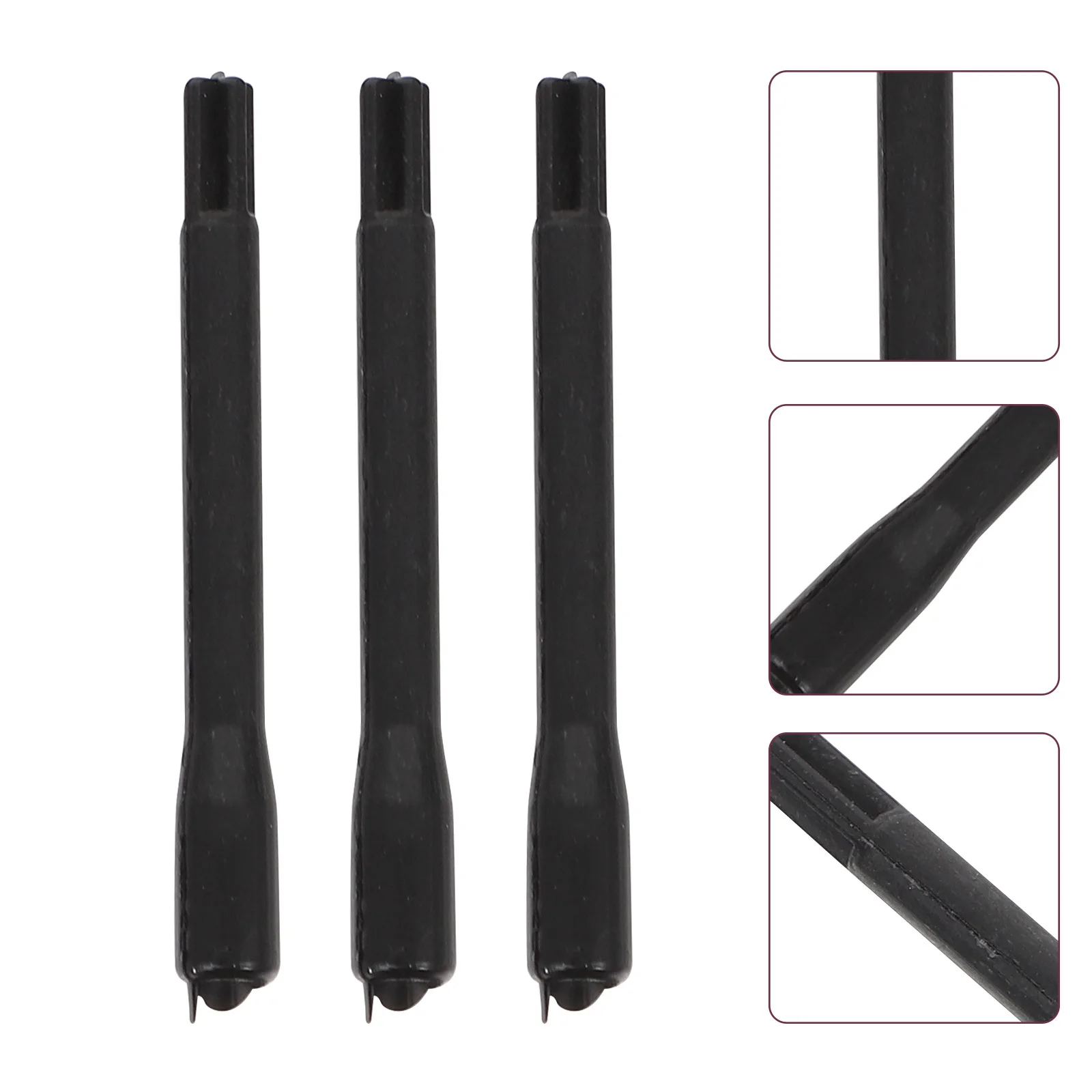 

100Pcs Disposable Plastic Tattoo Pigment Mixer Stirring Rods Black for Ink Paint Glue Mixing Tattooing Pigment Mixer