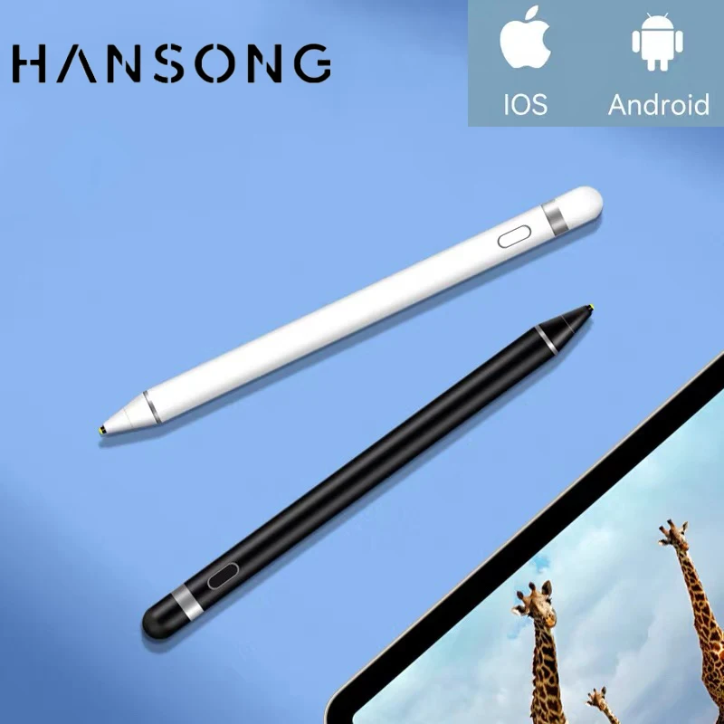 

Универсальный стилус для планшета для Android iPad, карандаш для сенсорного экрана для планшета Xiaomi Samsung, ручка для мобильного телефона, легко быстрая зарядка