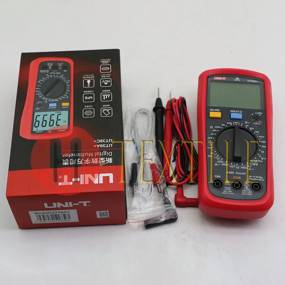 New UNI-T UT39C+ Multifunction Maintenance Multimeter