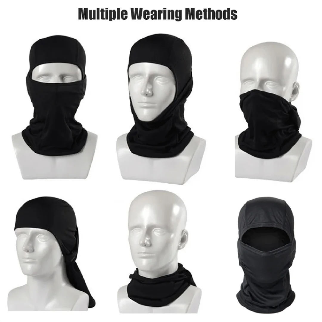 Camouflage Balaclava Hat Cycling Full Face Mask Outdoor Sports Hunting Hiking Ski Mask motorcycle Helmet Inner Cap - view 6