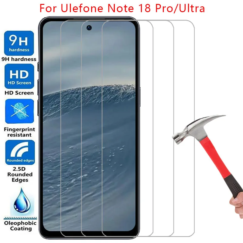 screen protector for ulefone note 18 pro ultra protective tempered glass on note18 not 18pro 18ultra 5g phone film glas 9h