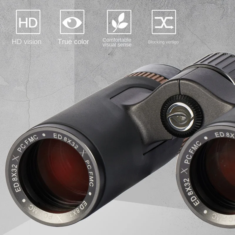 High magnification and high-definition waterproof binoculars for outdoor stargazing at concerts