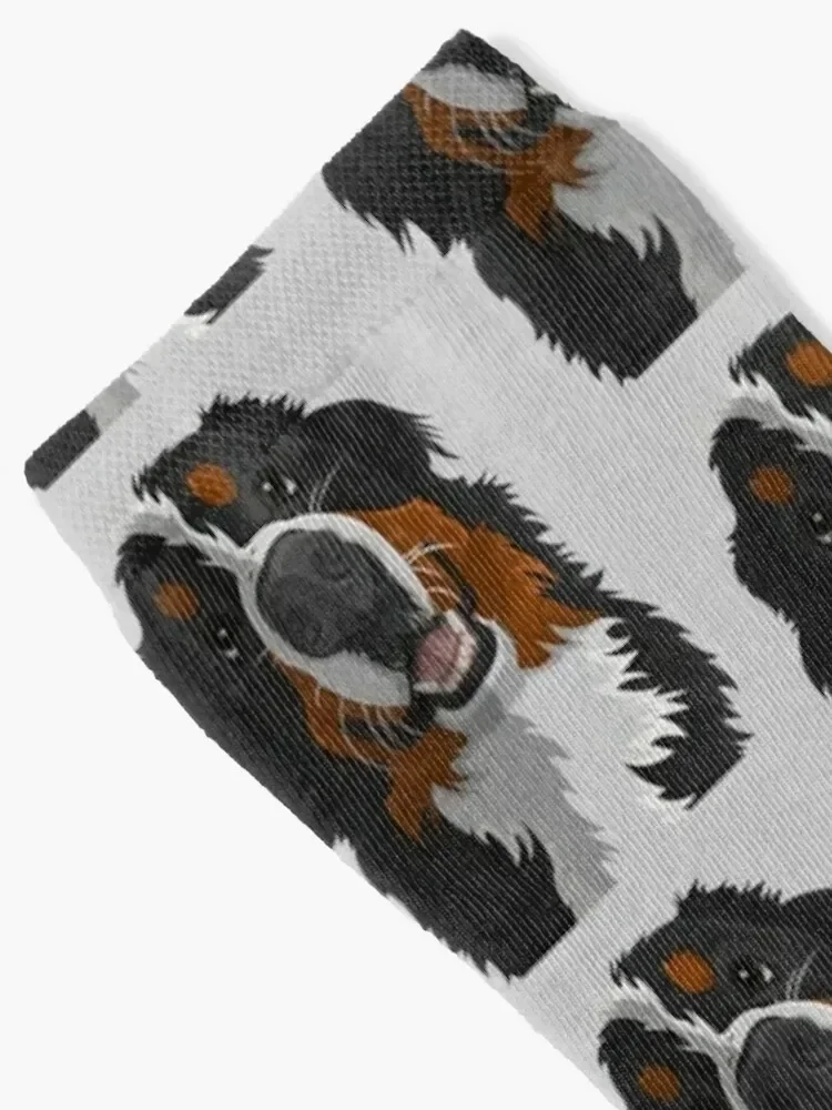 Bernese Mountain Dog Socks winter Hiking boots christmas gift Socks Men Women's