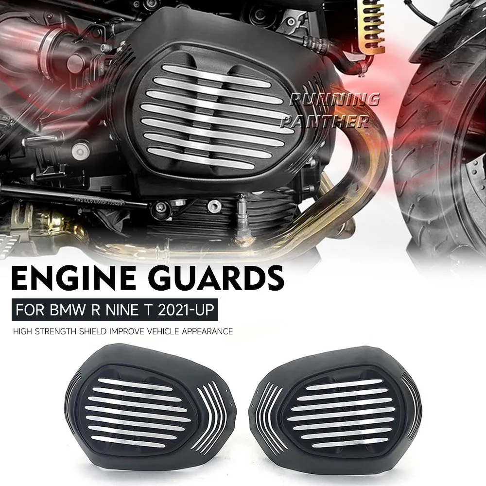 For BMW R nine T R nineT Rnine T Rninet R9T 2021-2023 Motorcycle Engine Guard Cylinder Head Guards Protection Cover Accessories