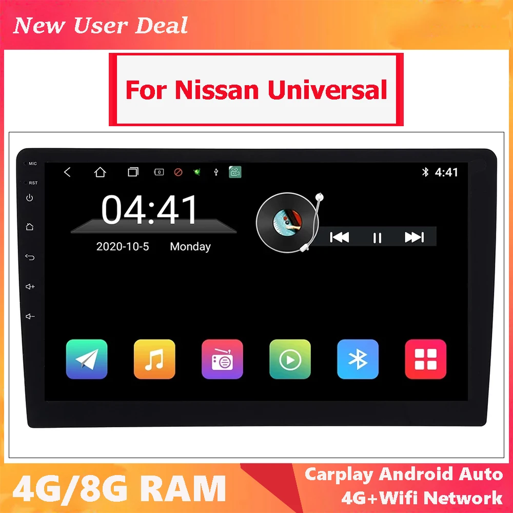 Car Multimedia Player Head Unit For Nissan X Trail T32 T31 Qashqai J10 J11 Note With Android 9.0 Auto DSP Gps Radio 2 DiN