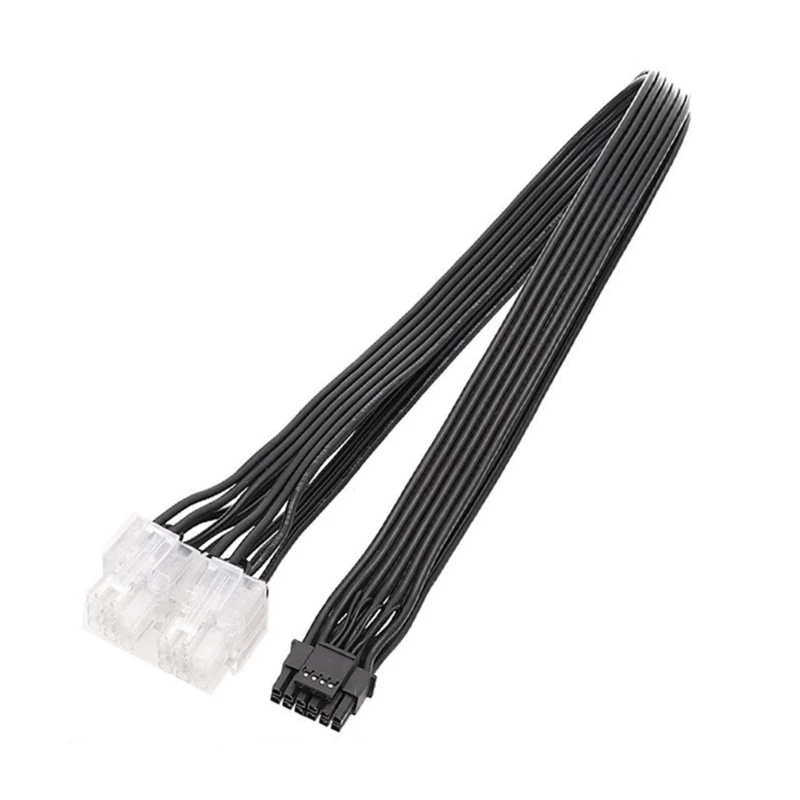 12VHPWR Adapter Cable for LEADEX PCIE Graphics Card GPU Power Supply Cable 16AWG 600W for Gaming and Computing Needs