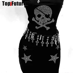 Women Girl HAND MAKE Gothic Lolita Punk Harajuku bling bling full of pendants belt waist belt  Lolita cosplay party belt gift