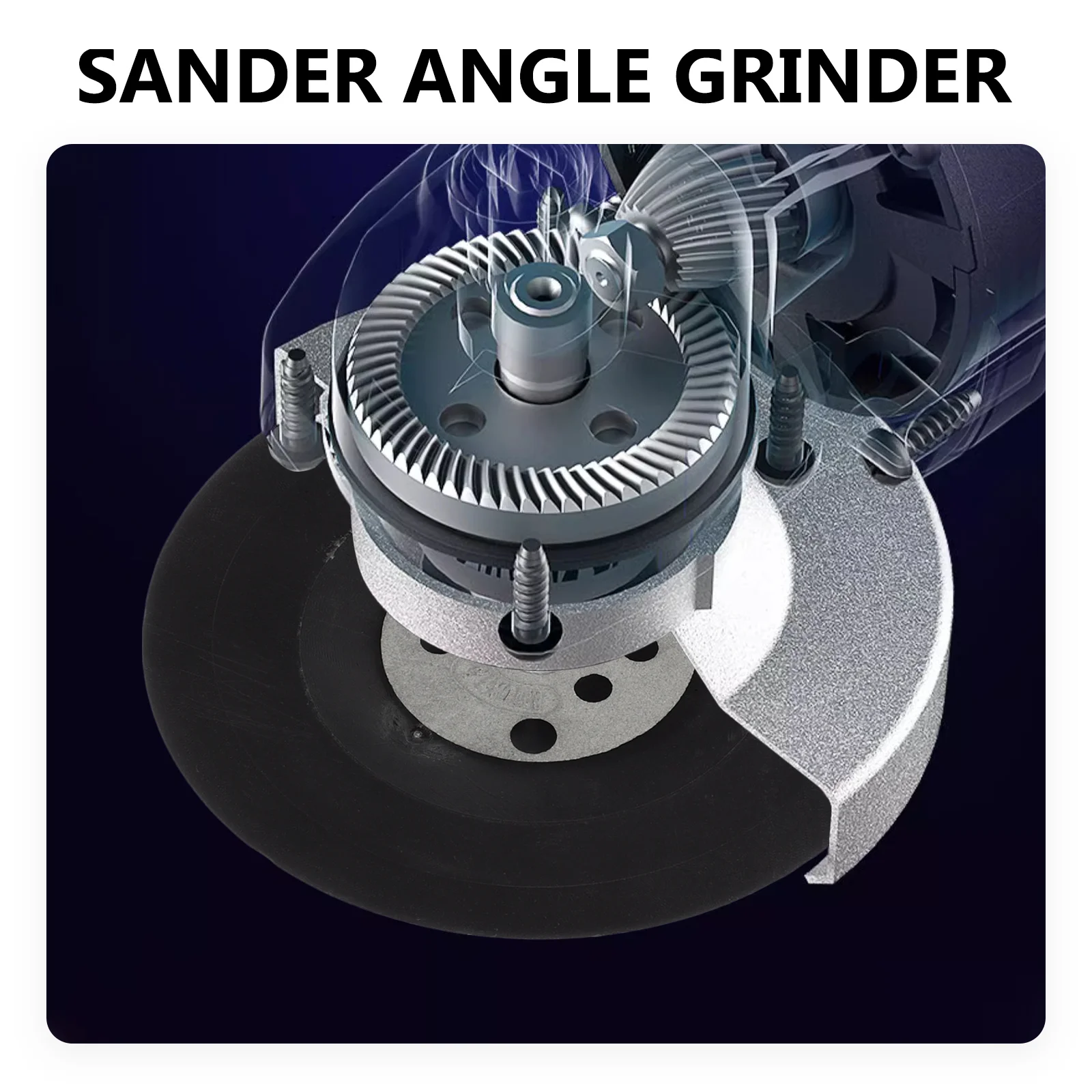 

4 Inch Angle Grinder Backing Pad S Disc Plate for Woodworking Projects PP Aluminum Alloy Attachment