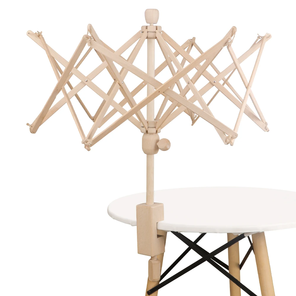 

Yarn Winder Yarn Spool Holder for Knitting Embroidery Roving Crochet DIY Handicrafts Winder Holder Hand Knitting Craft Tools Woo