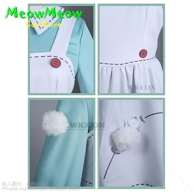 Games Identiteit V Klein Meisje Herinneringen Cosplay Kostuum Eurydice Rollenspel Uniform Halloween Carnaval Feest Lolita Goud Lang Haar