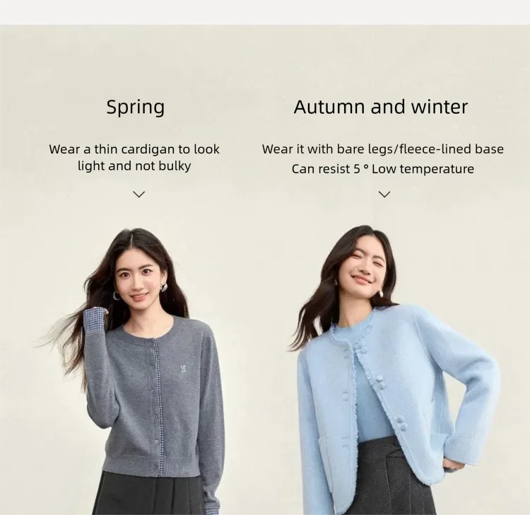 SENTUBILA Damen-Plisseerock aus Wollmischung 2026, hochtaillierter A-Linien-Midirock, eleganter, einfarbiger Winterrock für Damen im Büro 154QP5742 – Detail 23