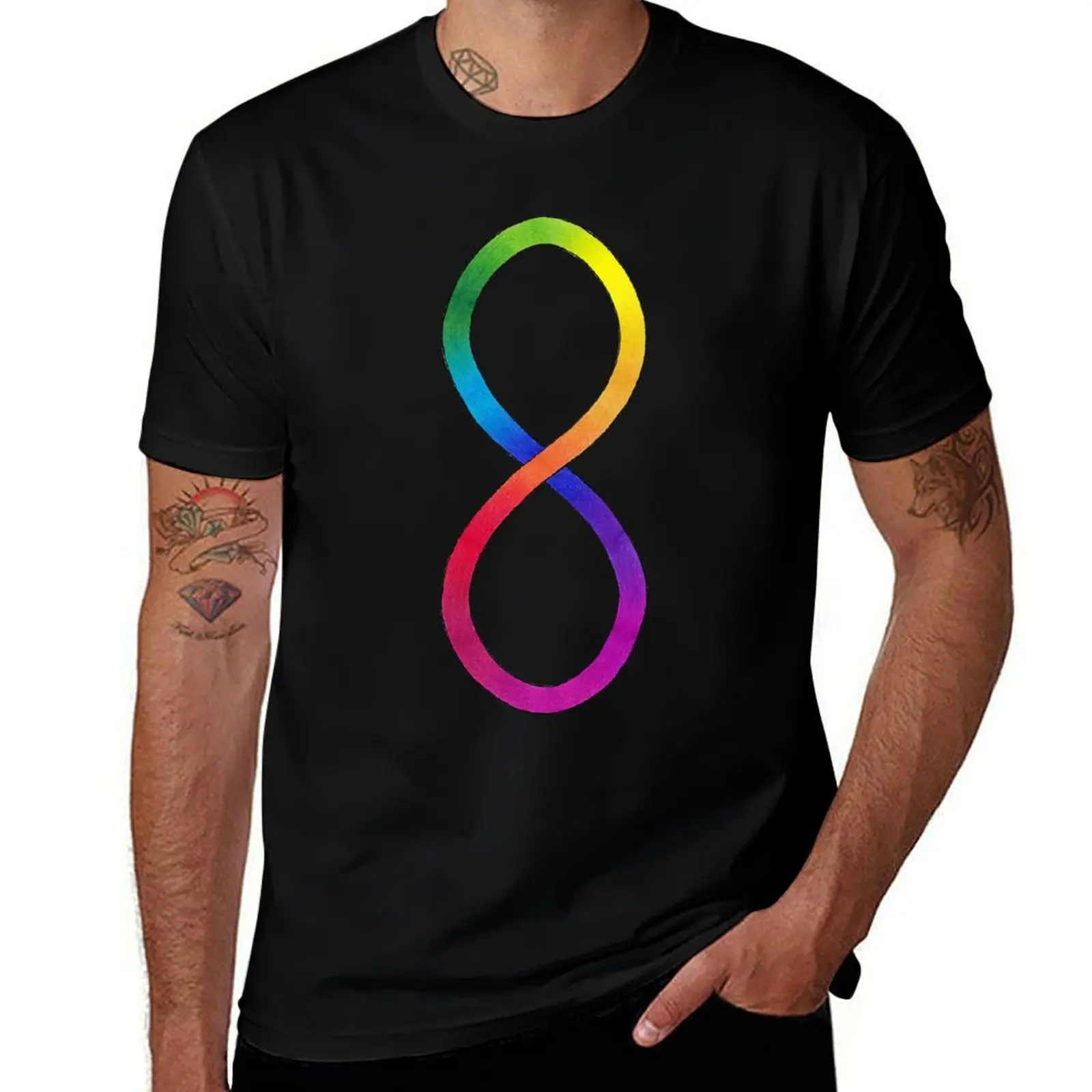 

Autistic Pride Symbol - Vertical T-Shirt t shirt men 100% cotton luxury brand man t shirt graphic T-Shirt